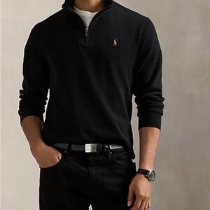 Polo Ralph Lauren Estate-Rib Quarter-Zip Pullover